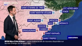 Météo Côte d’Azur: un ciel voilé toute la journée, 15°C à Nice et 16°C à Menton