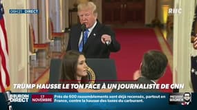 "Posez ce micro!" L'échange hallucinant entre Trump et un journaliste de CNN