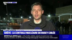 Grève: la centrale nucléaire du Bugey, dans l'Ain, ciblée par une action des manifestants