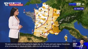 Vigilance orange pour pluie-inondation dans le Finistère, toujours des températures glaciales à l'est ce dimanche