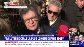 Jean-Luc Mélenchon: "Nous vivons la lutte sociale la plus longue depuis 1968"