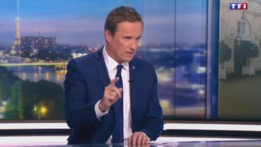Nicolas Dupont-Aignan au 20h de TF1.