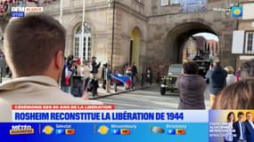 Près de 500 personnes se sont réunis ce dimanche pour célébrer les 80 ans de la libération de Rosheim