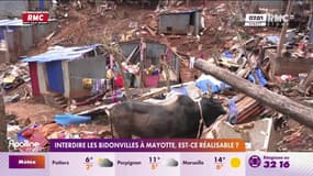 François Bayrou veut "interdire la reconstruction des bidonvilles" à Mayotte