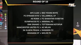 Ligue Europa : Le tirage complet des 8es de finale, avec Manchester United - AC Milan
