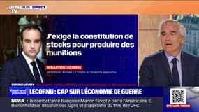 "J'exige la constitution de stocks pour produire des munitions" déclare Sébastien Lecornu dans une interview à La Tribune Dimanche