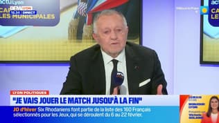 "Jouer le match jusqu'à la fin": Jean-Michel Aulas confie ne pas se fier entièrement aux sondages
