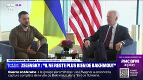 Volodymyr Zelensky: "Je ne pense pas" que Bakhmout soit encore aux mains de l'Ukraine