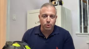Jérémie Bricout, pompier professionnel français au Texas, mars 2024 