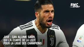Juve : Can allume Sarri, qui l'a écarté de la liste pour la Ligue des champions