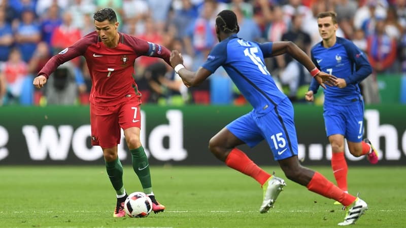 Cristiano Ronaldo et Paul Pogba