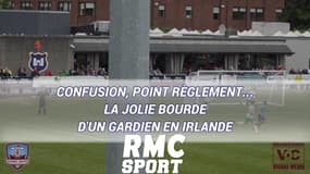 Confusion, point règlement... La jolie bourde d'un gardien en Irlande