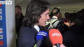 Cavani : "C'est un peu difficile tout ça"