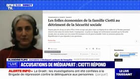 Blandine Flipo: "Le fait que Mme Ciotti soit dans un service réservé à de courts séjours depuis 18 ans interrogeait beaucoup de gens"
