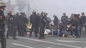 Une manifestation d'identitaires a eu lieu samedi matin à Calais.