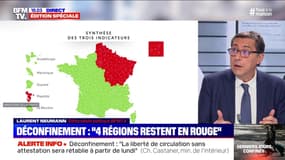 Déconfinement: quatre régions restent en rouge - 07/05