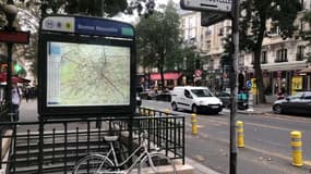 La station de métro Bonne Nouvelle, à Paris.