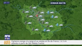 Météo Paris Ile-de-France du dimanche 15 janvier 2017: Plusieurs départements placés en vigilance orange