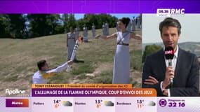 "Ce seront les premiers Jeux paritaires de l'histoire", déclare Tony Estanguet
