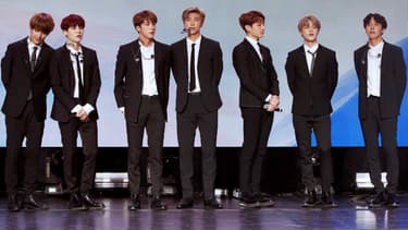 BTS le 14 octobre 2018 à Paris