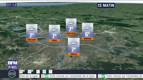 Météo Paris Île-de-France du 6 janvier: Temps frais et averses à prévoir
