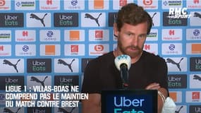 Ligue 1 : Villas-Boas ne comprend pas le maintien de Marseille-Brest