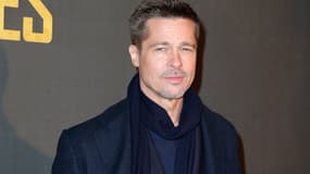 Brad Pitt à Paris le 20 novembre 2016