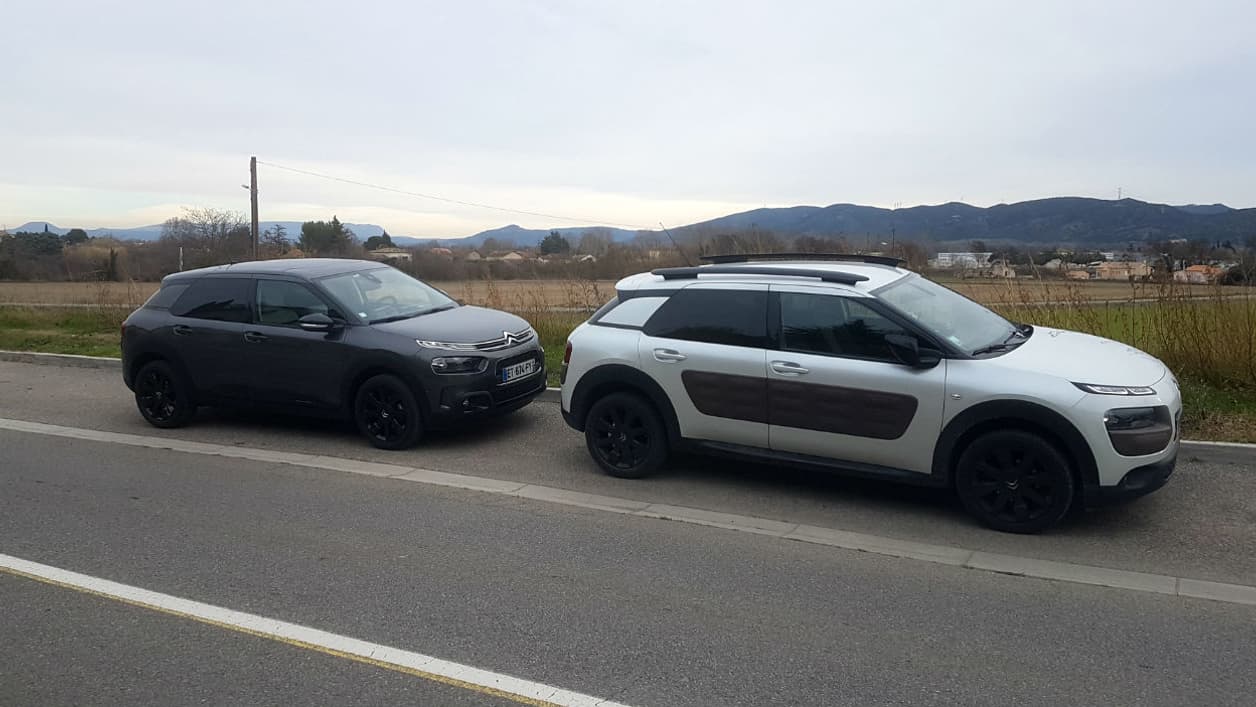 Croiser un Cactus I sur la route de notre essai, c'est l'occasion d'un rapide comparatif design. Croiser un Cactus I sur la route de notre essai, c'est l'occasion d'un rapide comparatif design.