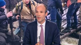 Hervé Grandjean, porte-parole du ministère des Armées, le 1er mars 2022 sur BFMTV.