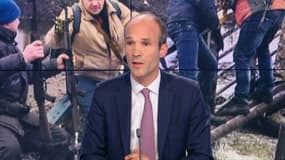 Hervé Grandjean, porte-parole du ministère des Armées, le 1er mars 2022 sur BFMTV.