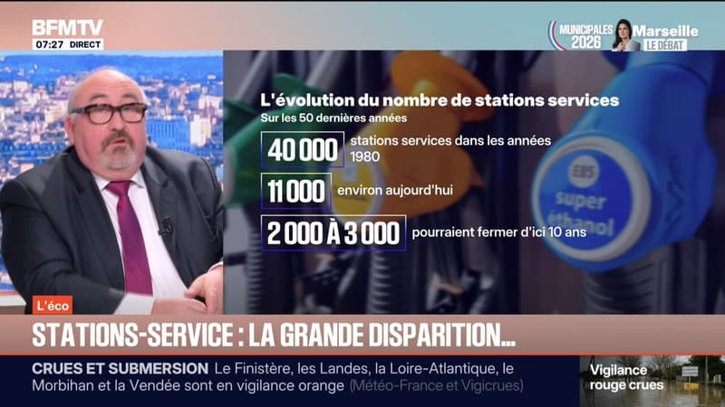 L'ÉCO -  Pourquoi la nouvelle loi de programmation de l'énergie va être fatale pour de nombreuses stations-service en France