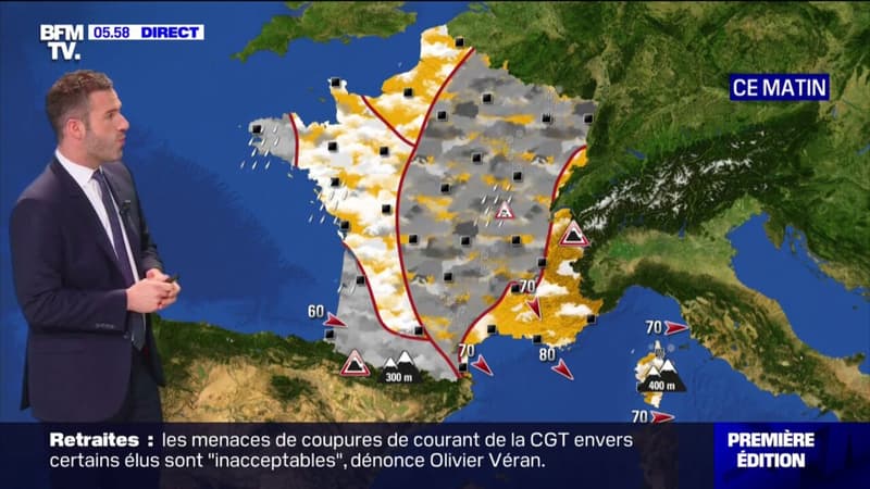De la neige et de la pluie attendues ce jeudi