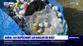 Une entreprise lyonnaise revend des balles de golf repêchées dans les étangs