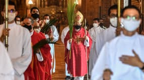 L'archevêque de Medellin, Mgr Ricardo Tobon, en Colombie, le 28 mars 2021