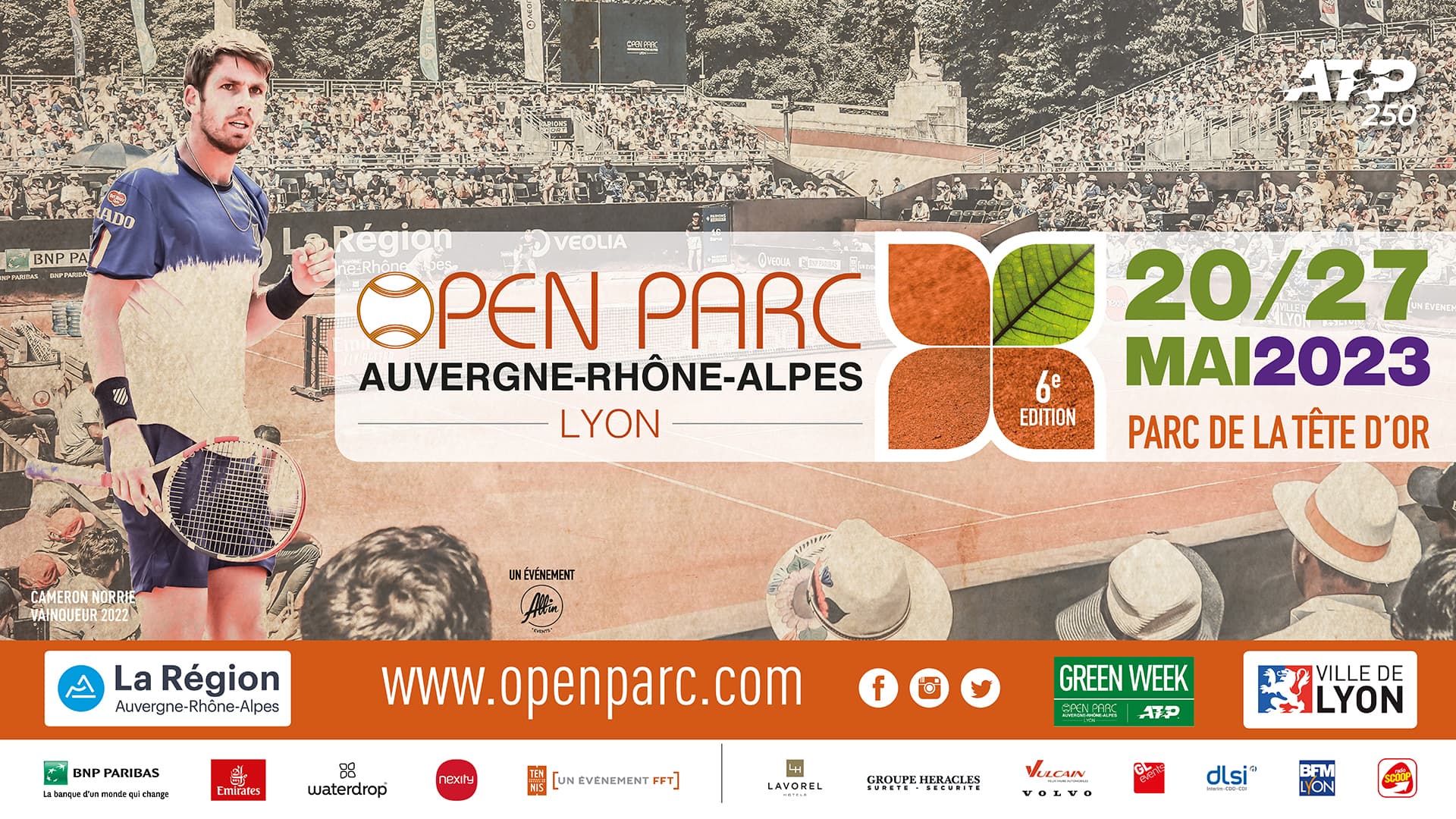 Evènement l'Open Parc en partenariat avec BFM Lyon
