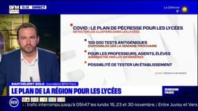 Covid-19: le plan de la région pour les lycées