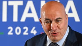 Le ministre italien de la Défense Guido Crosetto, lors du G7 à Naples en octobre 2024.