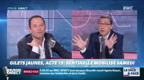 B. Hamon tacle Brunet et Neumann: "Vous avez l'épiderme assez sensible!"