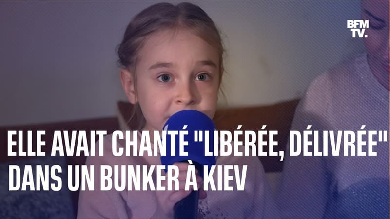 Un an après, BFMTV a rencontré Amelia, la petite ukrainienne qui avait chanté 