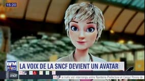 La voix mythique de la SNCF a désormais un visage et un avatar
