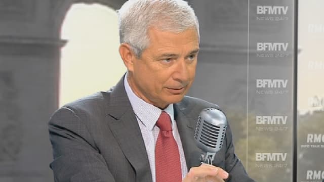 Le président de l'Assemblée nationale Claude Bartolone était l'invité Jean-Jacques Bourdin sur BFMTV et RMC mercredi.