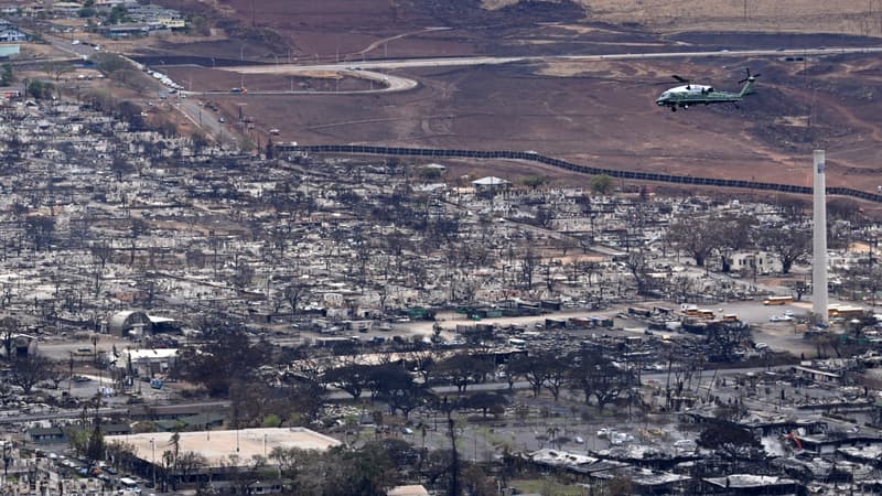 Incendies à Hawaï: les autorités estiment que 1100 personnes sont toujours portées disparues