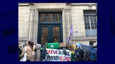 Blocage en cours à Paris IV