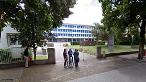 Le lycée Eugène Koeberlé à Sélestat, où s'est produit jeudi une explosion accidentelle.