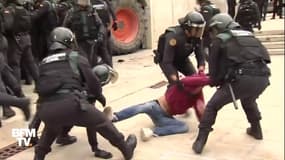 Référendum en Catalogne : des opérations de polices tournent à l'affrontement devant les bureaux de vote