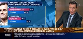 La charge d'Aubry contre Macron: "Nos téléspectateurs retiennent ce désaccord profond chez les socialistes", Thierry Arnaud