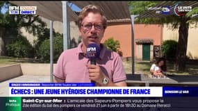 Emilie, une Hyéroise de 13 ans, championne de France d'échecs, se prépare pour les grandes compétitions internationales