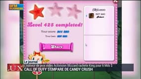 Activision a payé bonbon pour s'offrir Candy Crush