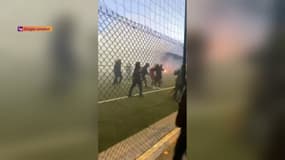Attaque à Nice lors d'un match de football de district le dimanche 21 janvier 2024