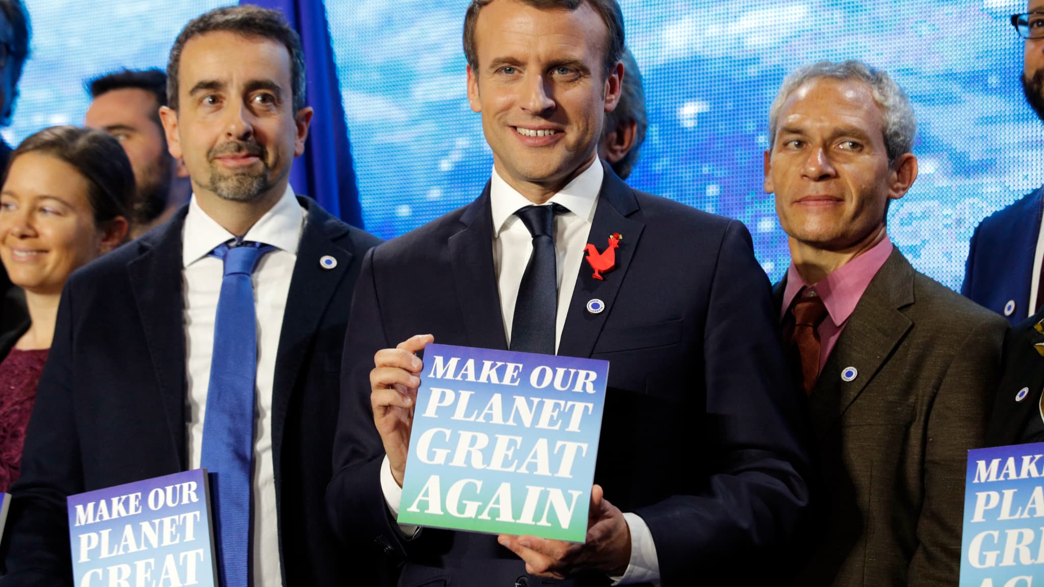 Emmanuel Macron in Paris on December 11, 2017 Emmanuel Macron in Paris on December 11, 2017